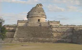 Observatorio 'El Caracol' en el sitio de Chichén Itzá